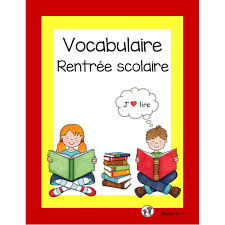 vocabulaire rentree