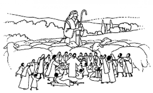 « Je suis, le bon Pasteur, dit le Seigneur ; je connais mes brebis et mes brebis me connaissent. »